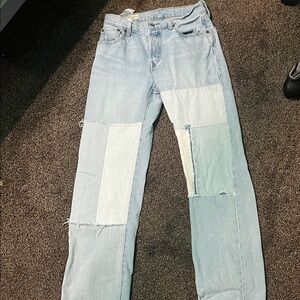 Signature by Levi Strauss Light Blue Boyfriend Jeans